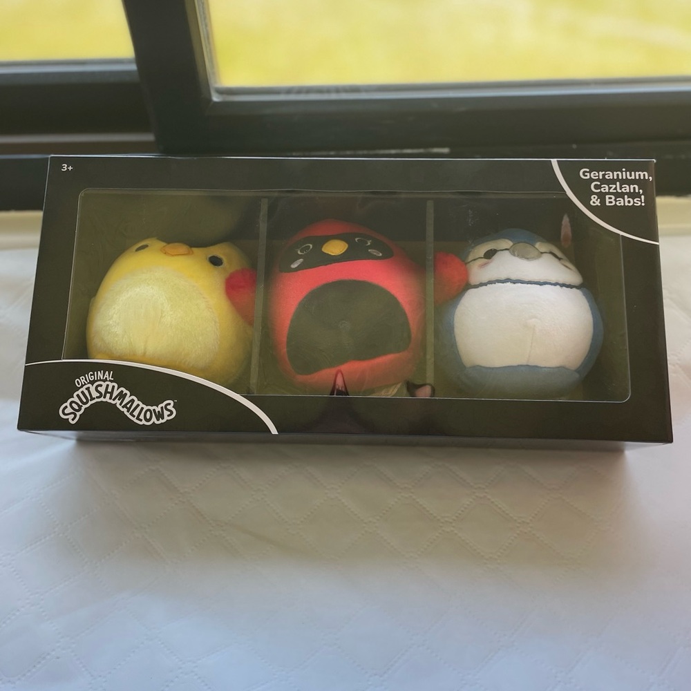 3 pack birds black tag!